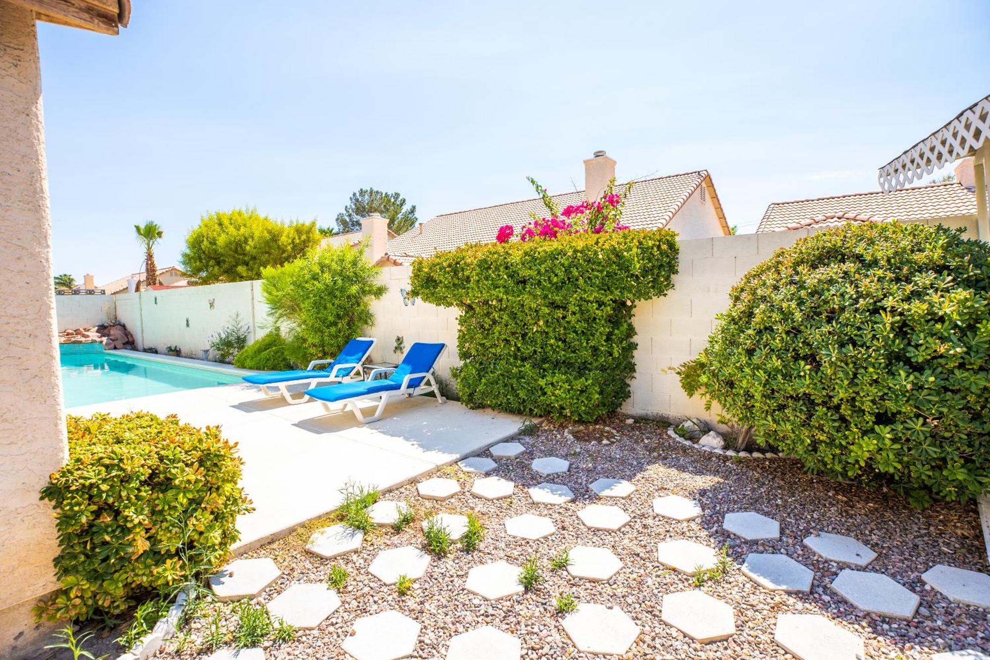Luxury 1900 Sq Ft House Huge 46 Ft Pool & Hot Spa Las Vegas Bagian luar foto